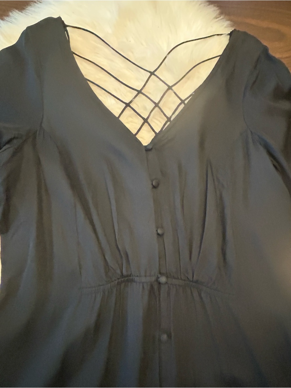 FREE PEOPLE ‘Later Days’ Boho Prairie Style Midi Dress - Picture 7 of 15